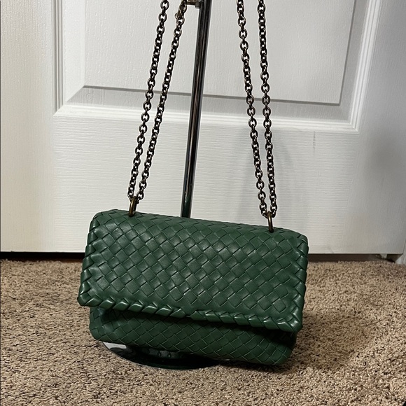 Bottega Veneta Handbags - 3334 Green Bottega crossbody bag